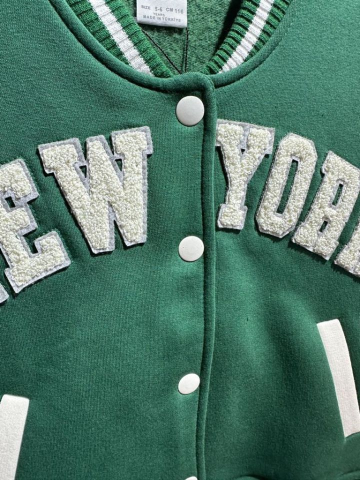 Yeşil New York Kolej Ceketi