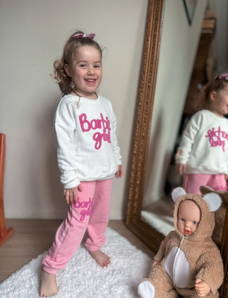 Barbie Nakış Detaylı Takım