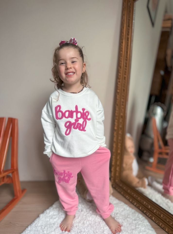 Barbie Nakış Detaylı Takım