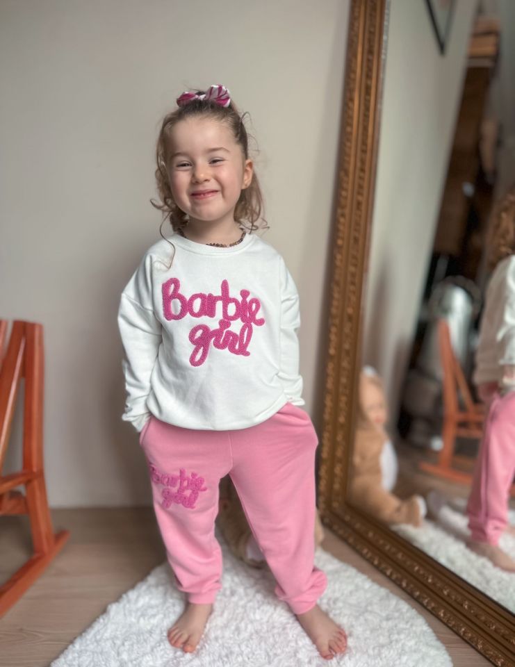 Barbie Nakış Detaylı Takım