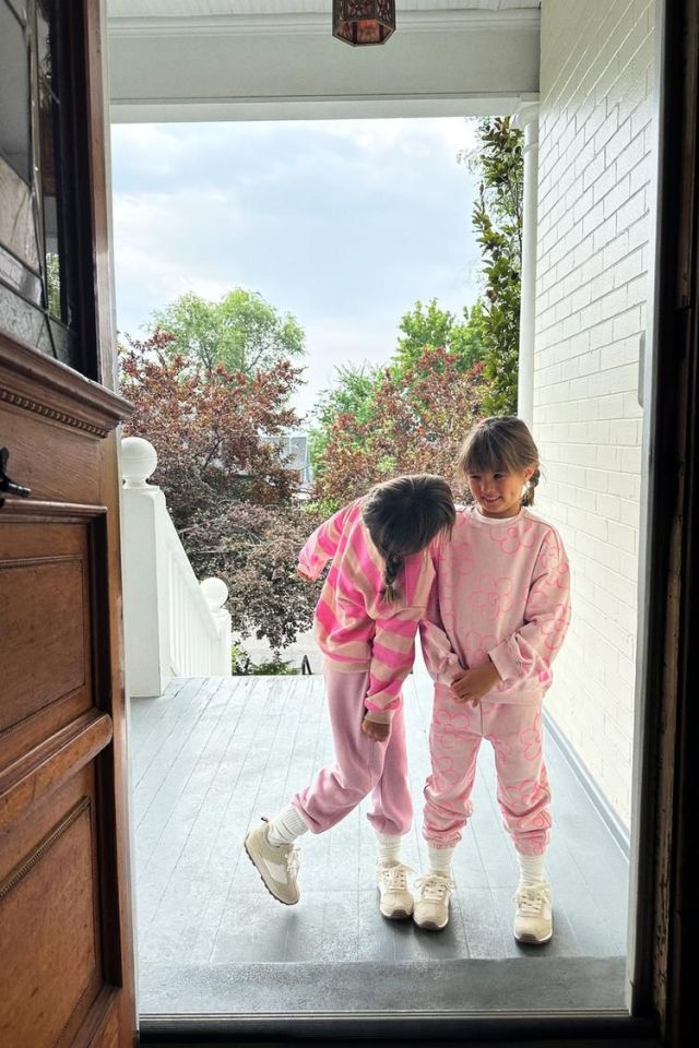 La’ciel Paris  Pembe Çiçekli Kışlık Takım