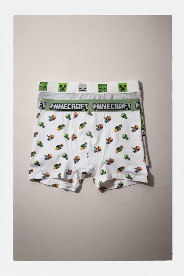Minecraft 2'li Boxer Set