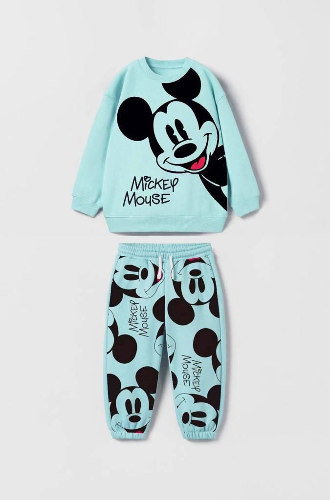 Mavi Mickey Mouse Takım