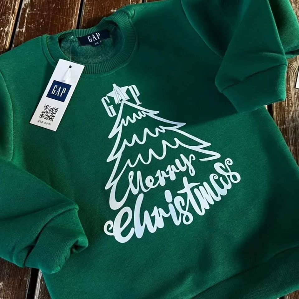 Yılbaşı Ağaçlı Sweatshirt