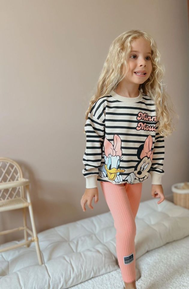 Minnie Mouse & Daisy Duck Somon Uzun Taytlı Takım