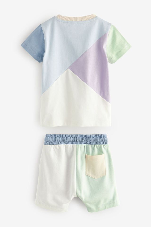 Unisex Pastel Tonlarda Yazlık Takım
