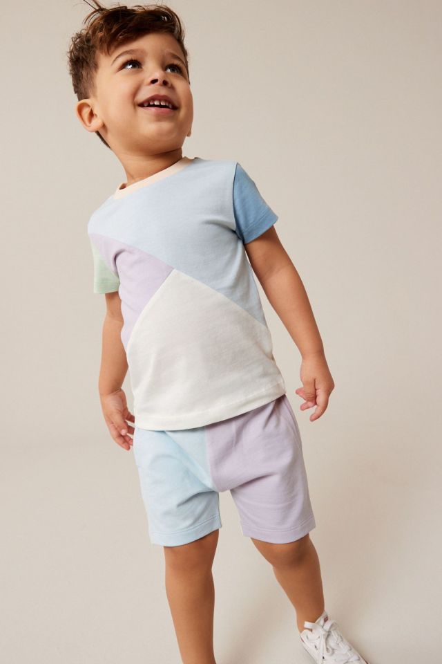 Unisex Pastel Tonlarda Yazlık Takım