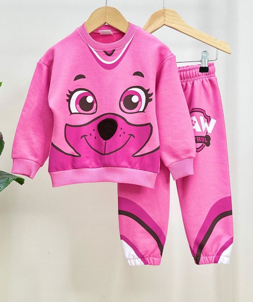 Pembe Paw Patrol Kışlık Takım