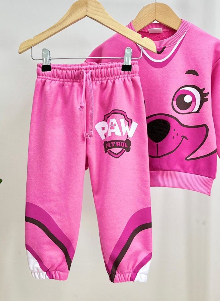 Pembe Paw Patrol Kışlık Takım