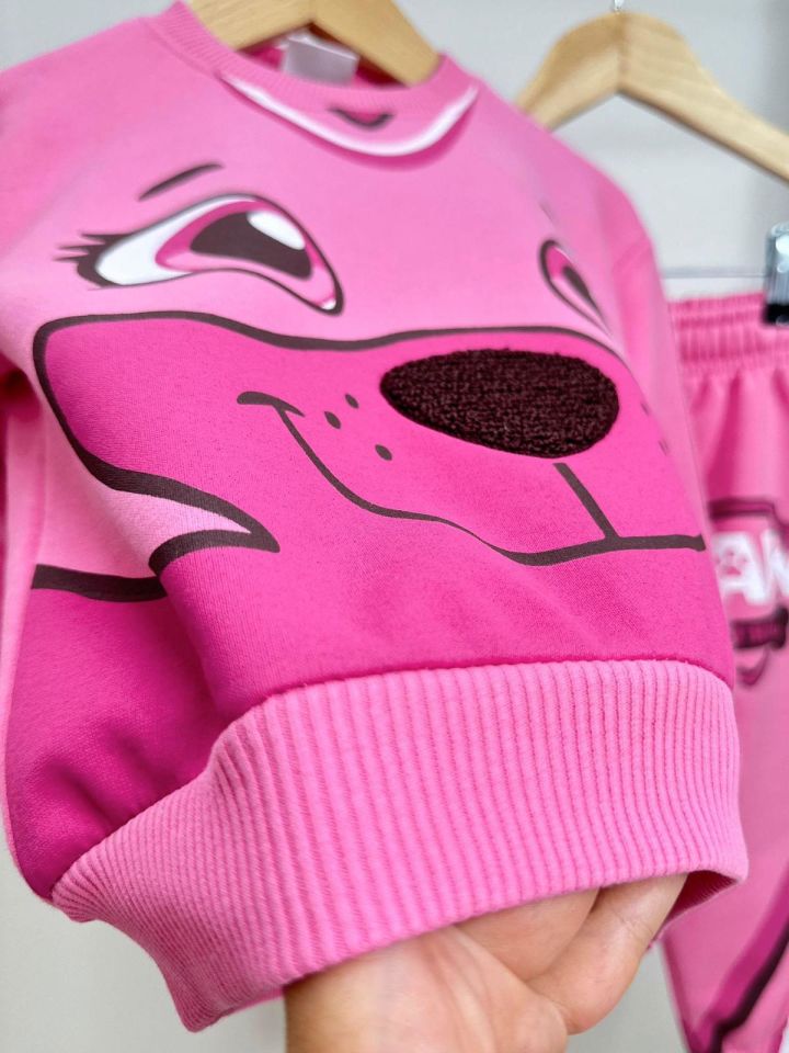 Pembe Paw Patrol Kışlık Takım