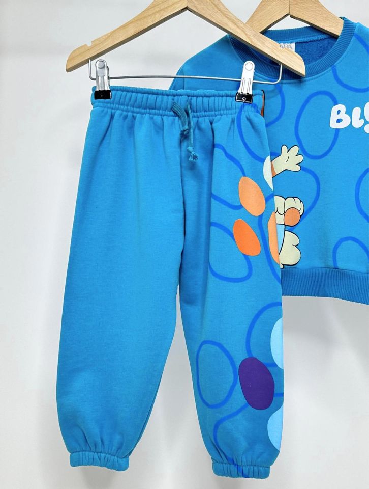 Bluey Mavi Kışlık Takım