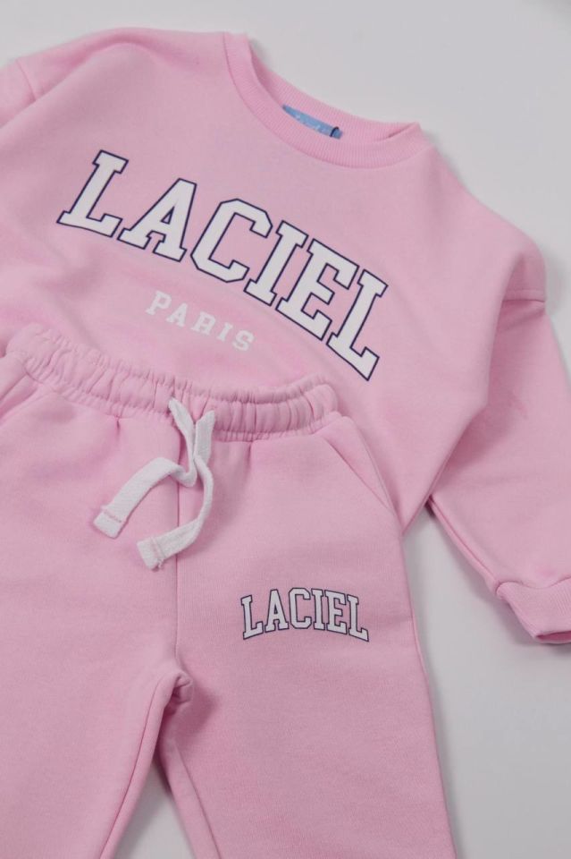 La'ciel Paris Logolu Pembe Takım