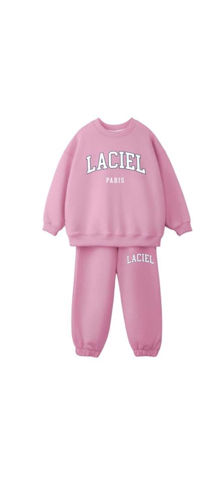 La'ciel Paris Logolu Pembe Takım