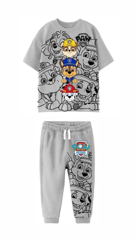 Gri Paw Patrol Baharlık Takım