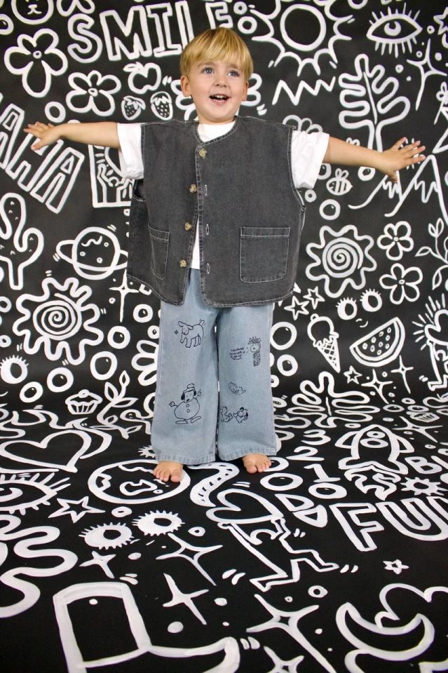 La'ciel Paris Unisex Siyah Kot Yelek